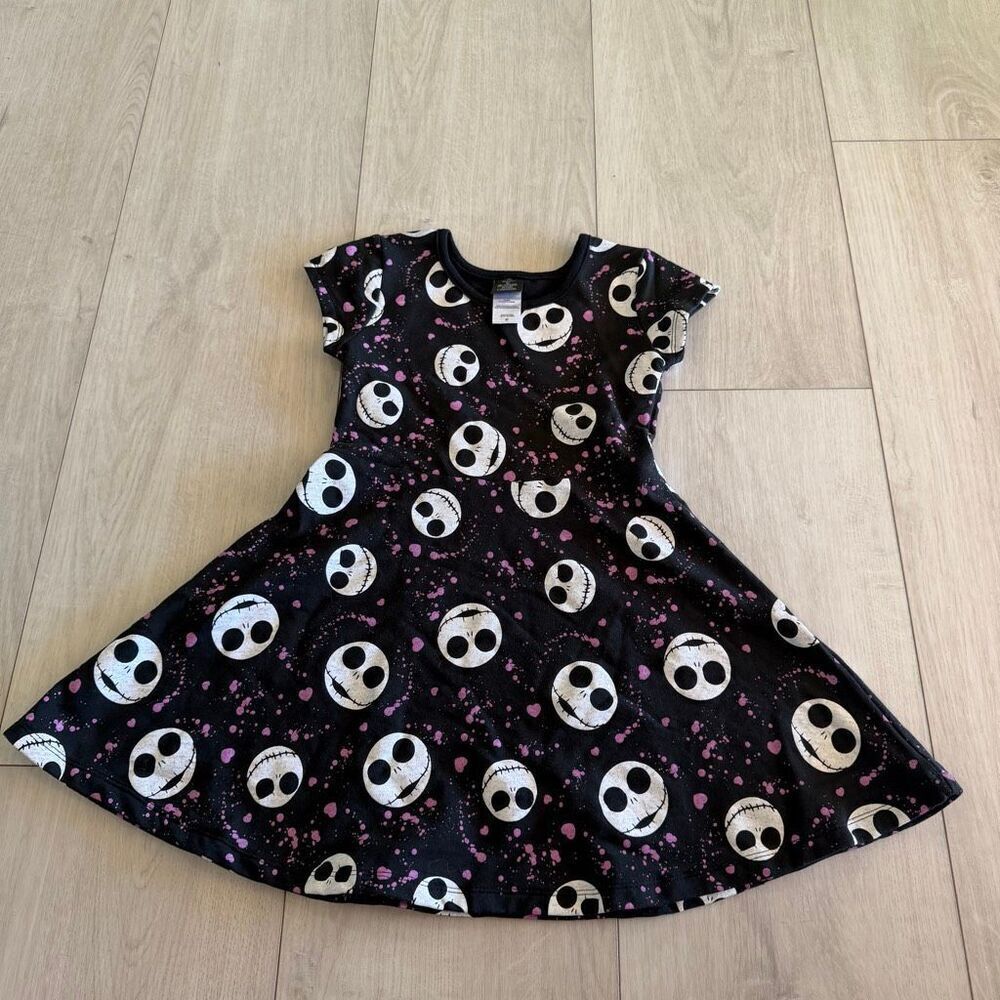 Disney Nightmare Before Christmas Jack Skellington Toddler Girls French Terry Sk